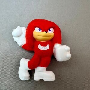 SEGA Knuckles the Echidna Mini Figure Kids OS Red Excellent Sonic Movie Toy